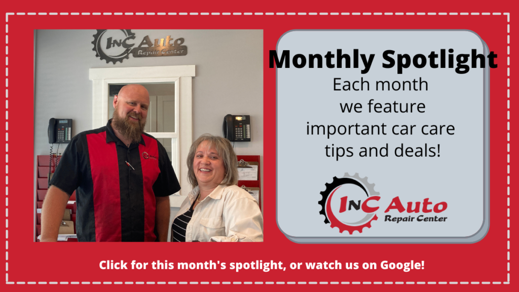 Monthly Car Care Spotlight click here